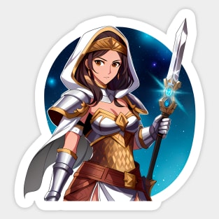 Anime Elspeth Tirel - Capenna Planeswalker Sticker